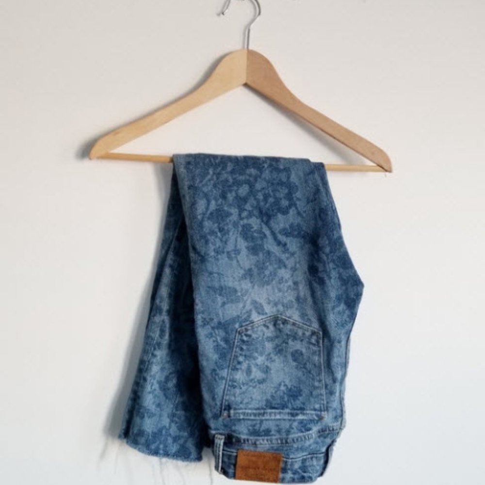 Lucky Brand Lolita Skinny floral brocade jeans